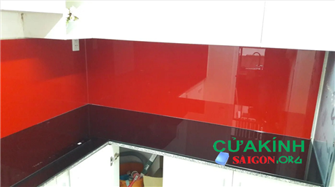Kính ốp bếp màu chất lượng Bình Chánh Kính ốp bếp màu chất lượng Bình Chánh